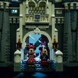 ...con il castello della Disney...